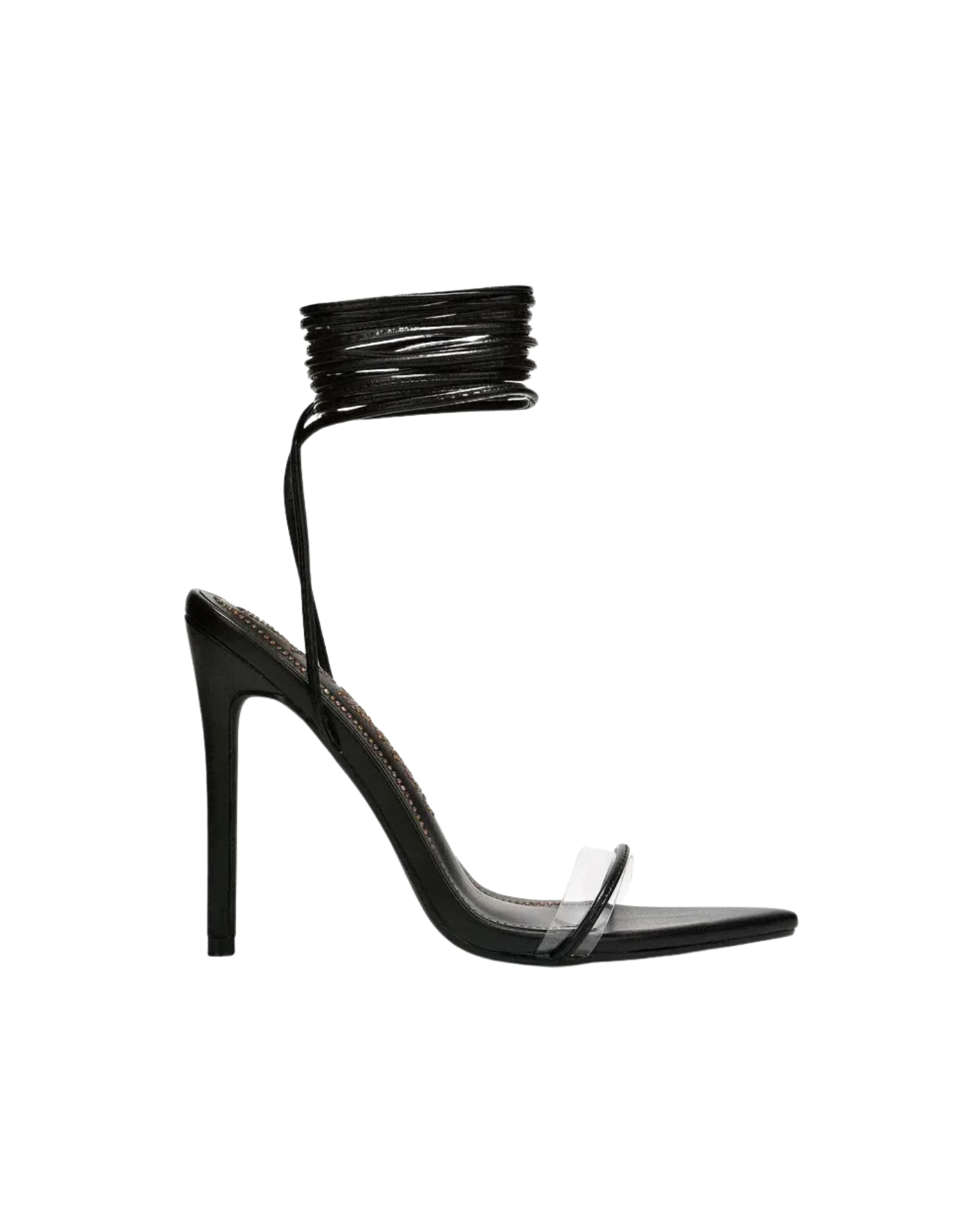 Florianne – Rhinestone lace-up – Heels-15137993392512-Santi Vento Atelier