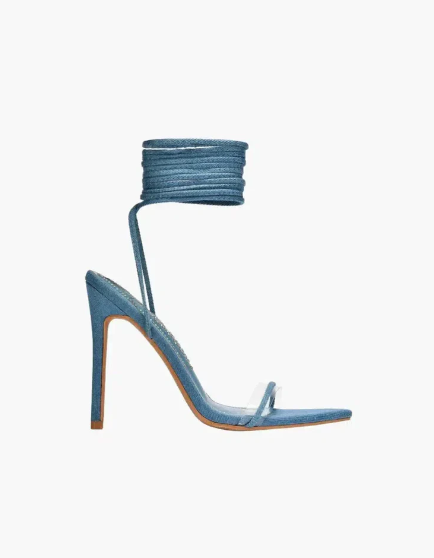 Florianne – Rhinestone lace-up – Heels-15137993392512-Santi Vento Atelier