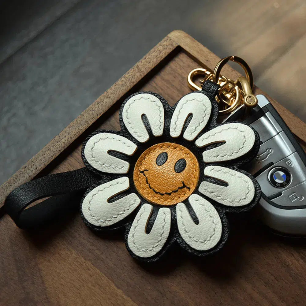 Flower – Elegant floral design – Bag charm-15137985298816-Santi Vento Atelier