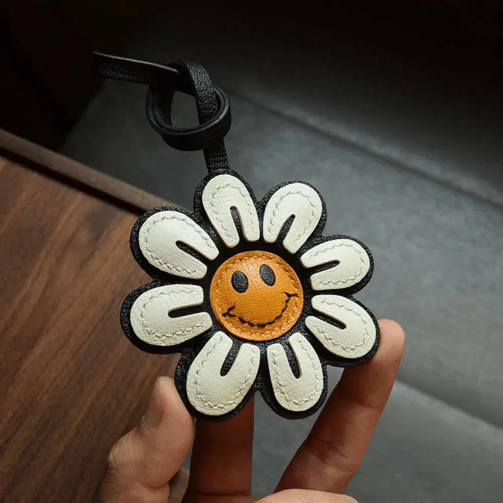 Flower – Elegant floral design – Bag charm-15137985298816-Santi Vento Atelier