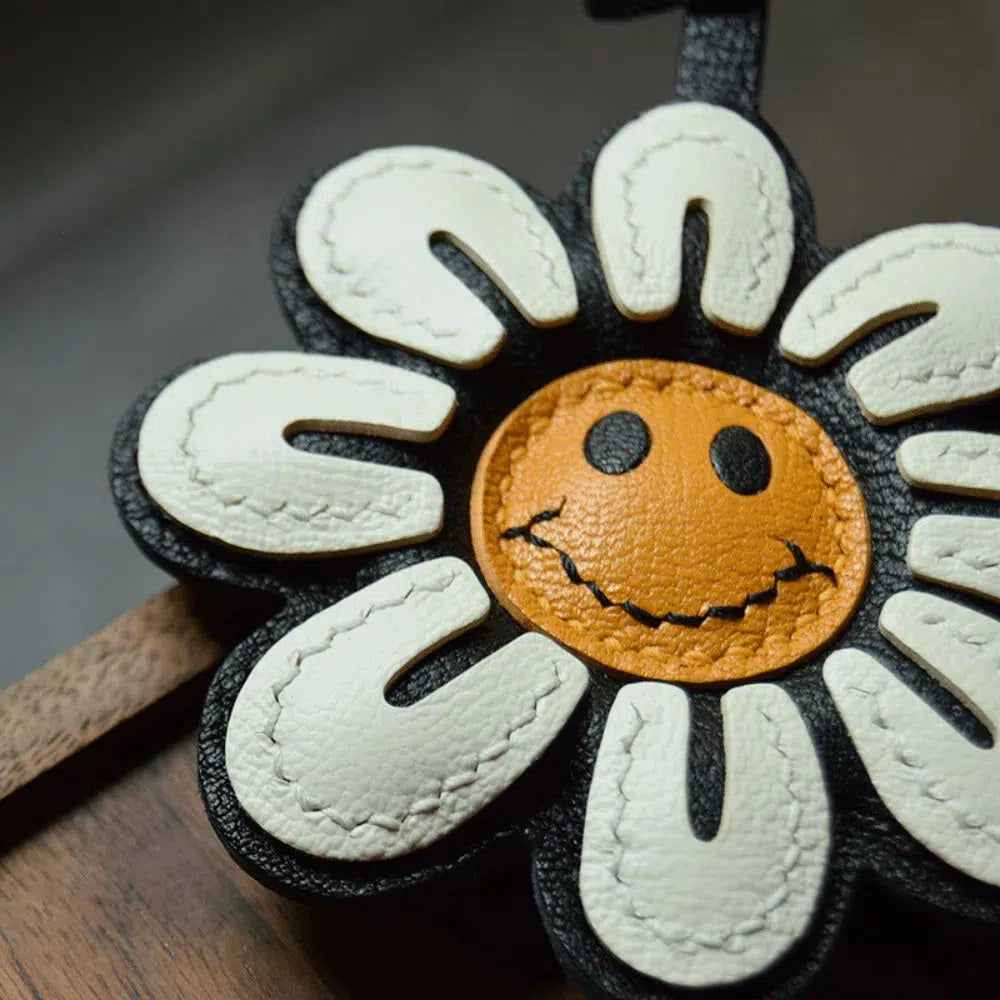 Flower – Elegant floral design – Bag charm-15137985298816-Santi Vento Atelier