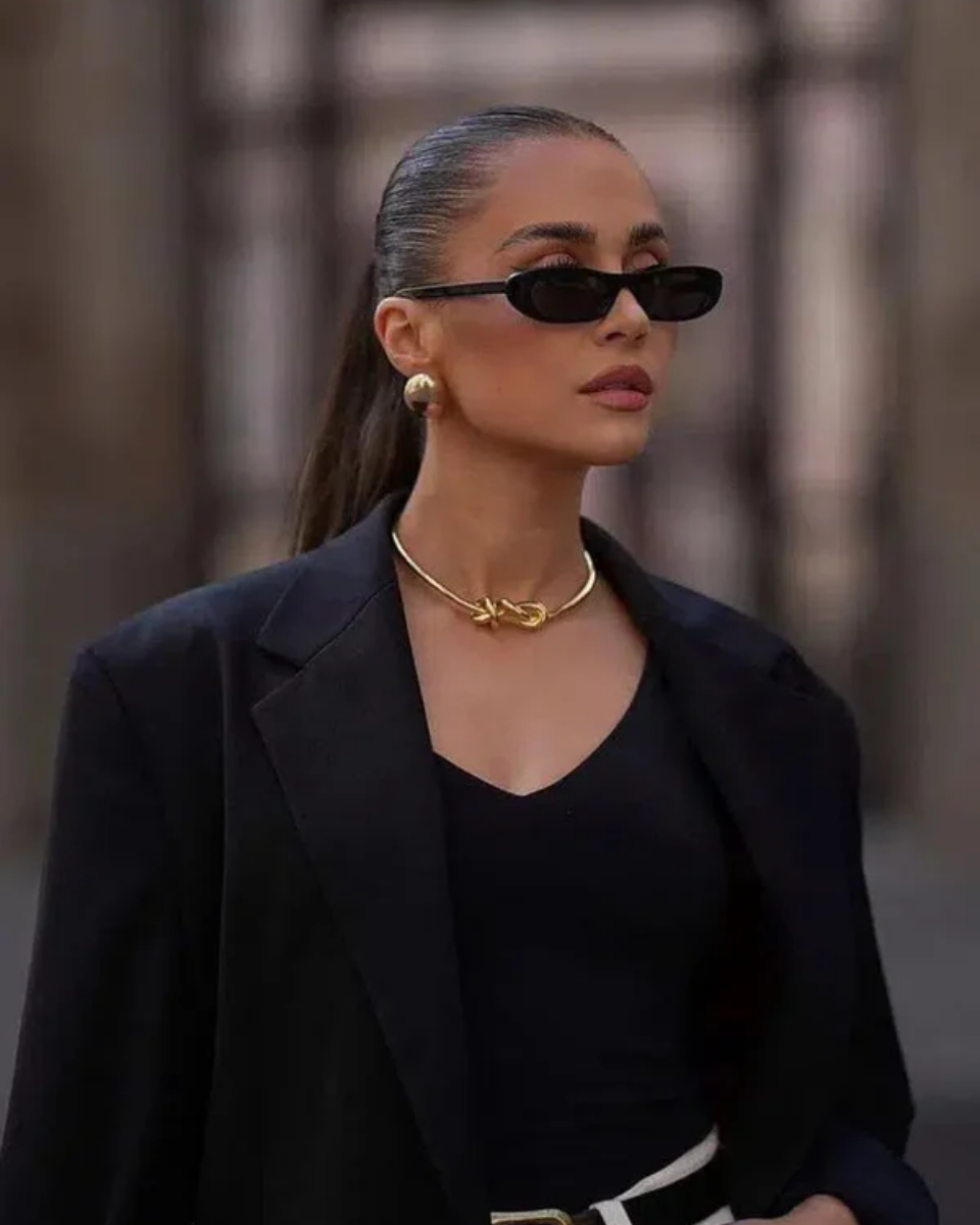 Giada – Vintage oval frame – Sunglasses-15137956331904-Santi Vento Atelier