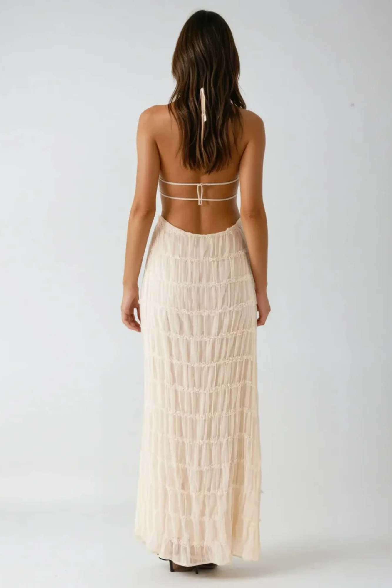 Isadora – Ethereal elegance – Halter maxi dress-15139767550336-Santi Vento Atelier