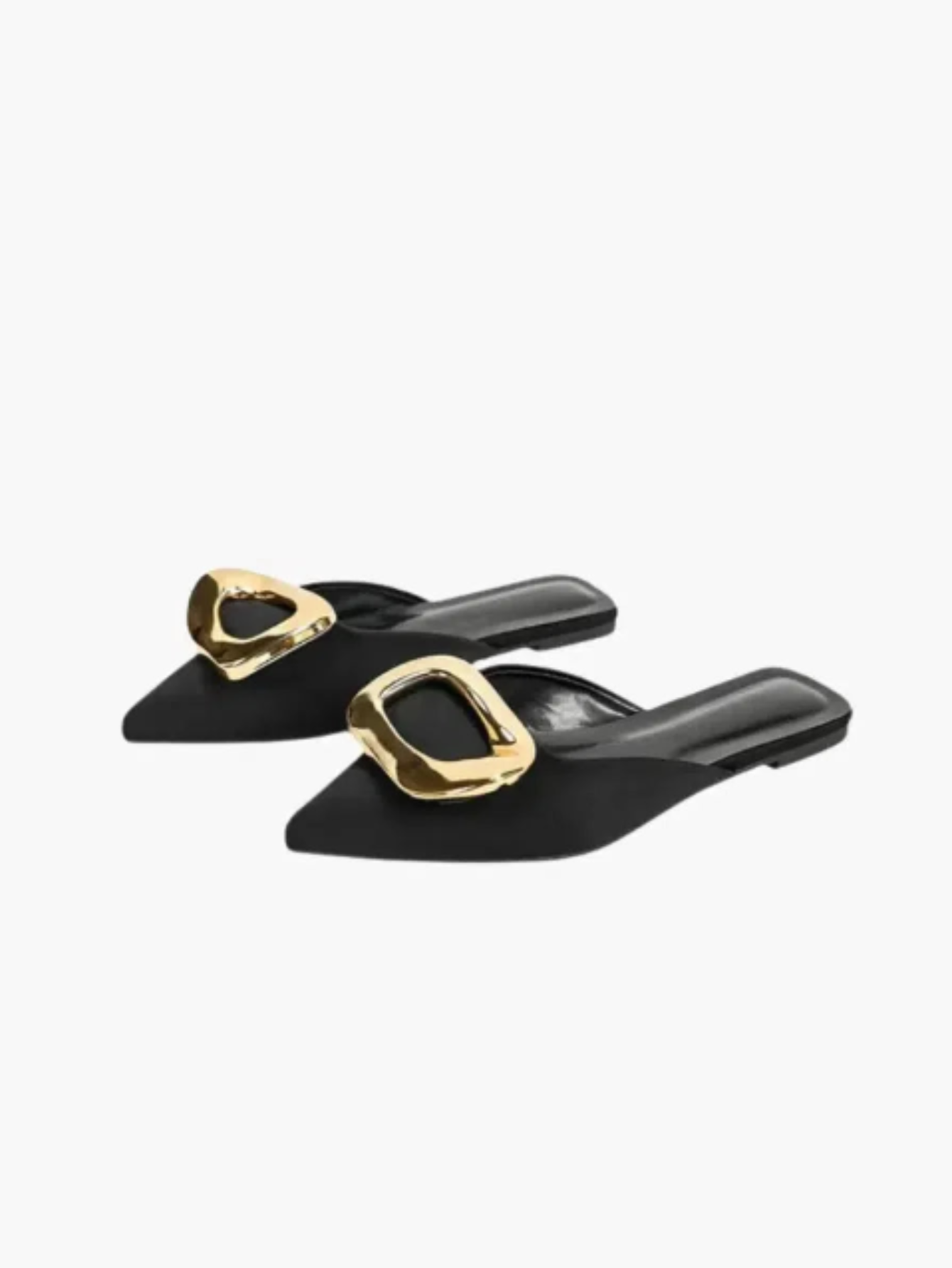 Julisse – Gold buckle – Slides-15137993884032-Santi Vento Atelier