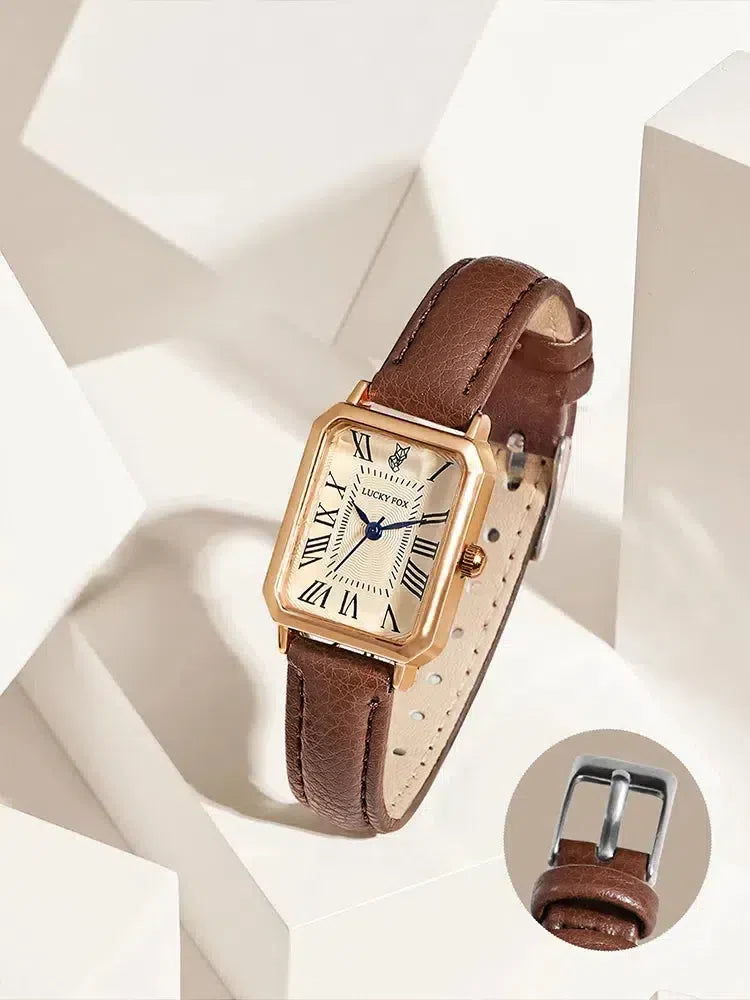 Liriel – Gold-toned details – Square watch-15137987920256-Santi Vento Atelier