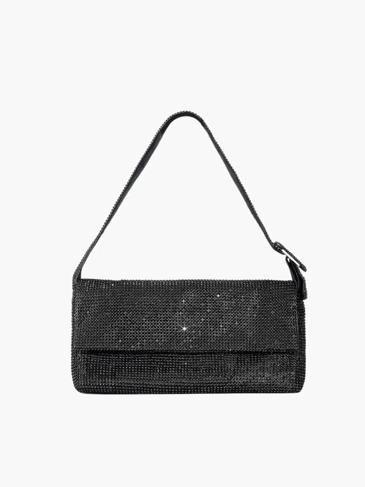 Livia – Fold-over flap – Crystal shoulder bag-15137973666176-Santi Vento Atelier