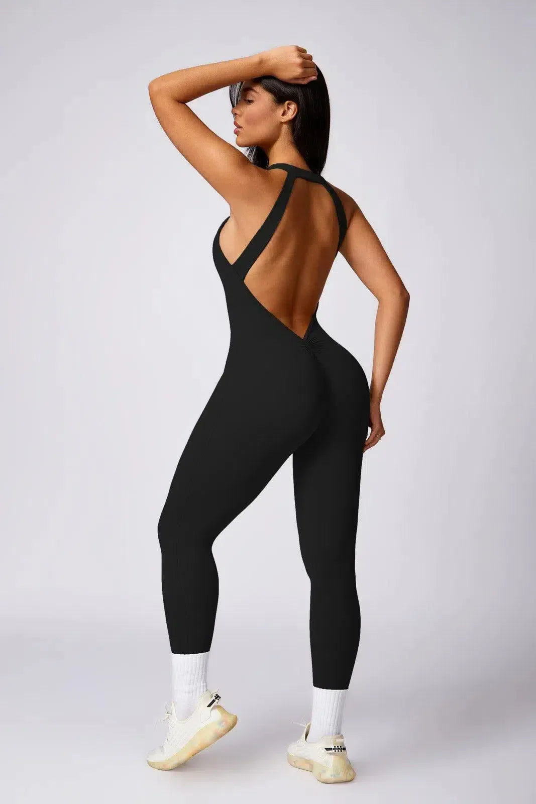 Lolanda – Open-back design – Relaxed fit jumpsuit-15137996833152-Santi Vento Atelier