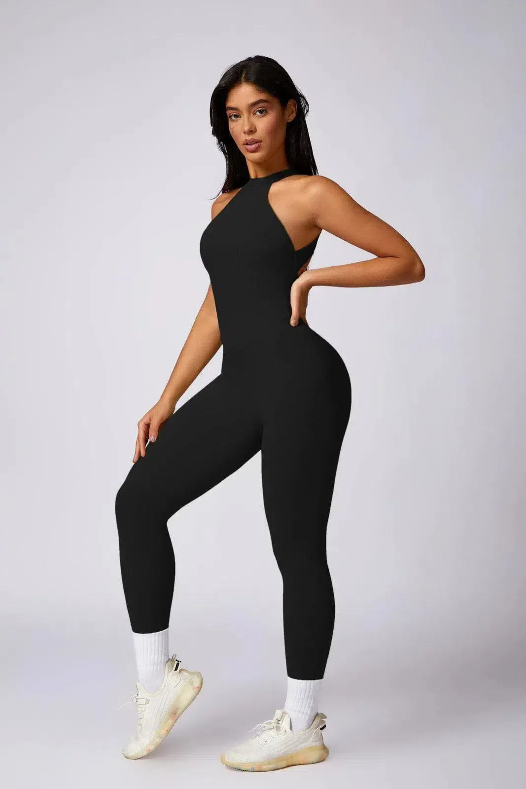 Lolanda – Open-back design – Relaxed fit jumpsuit-15137996833152-Santi Vento Atelier