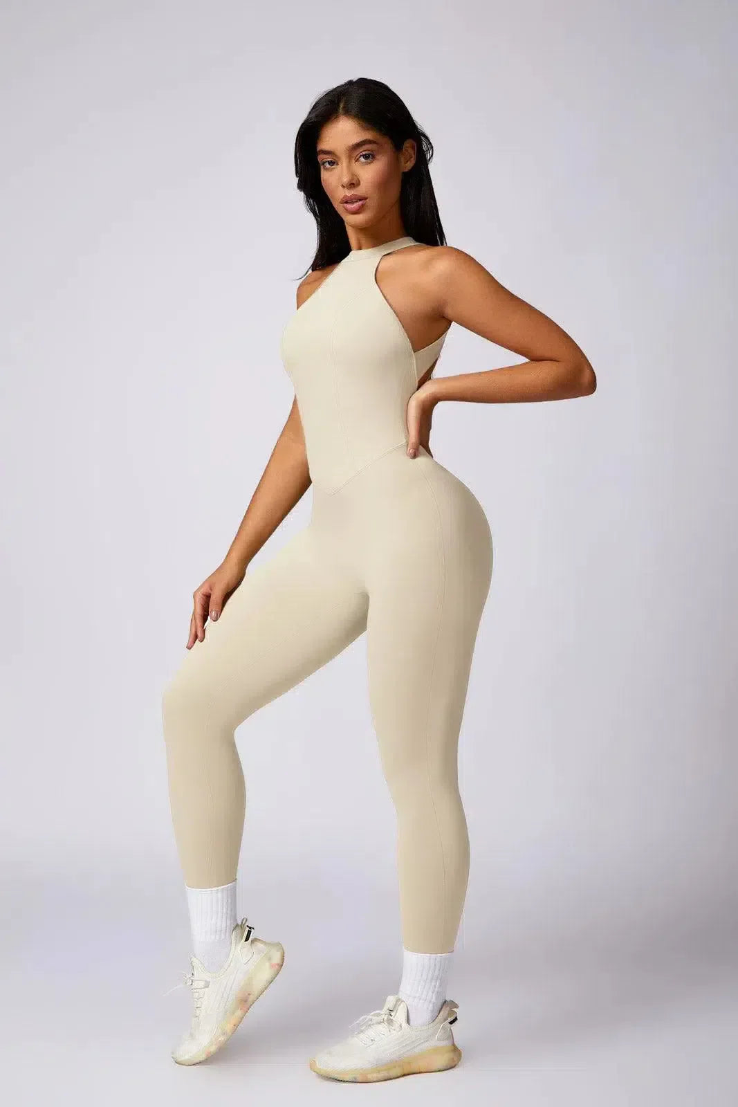 Lolanda – Open-back design – Relaxed fit jumpsuit-15137996833152-Santi Vento Atelier
