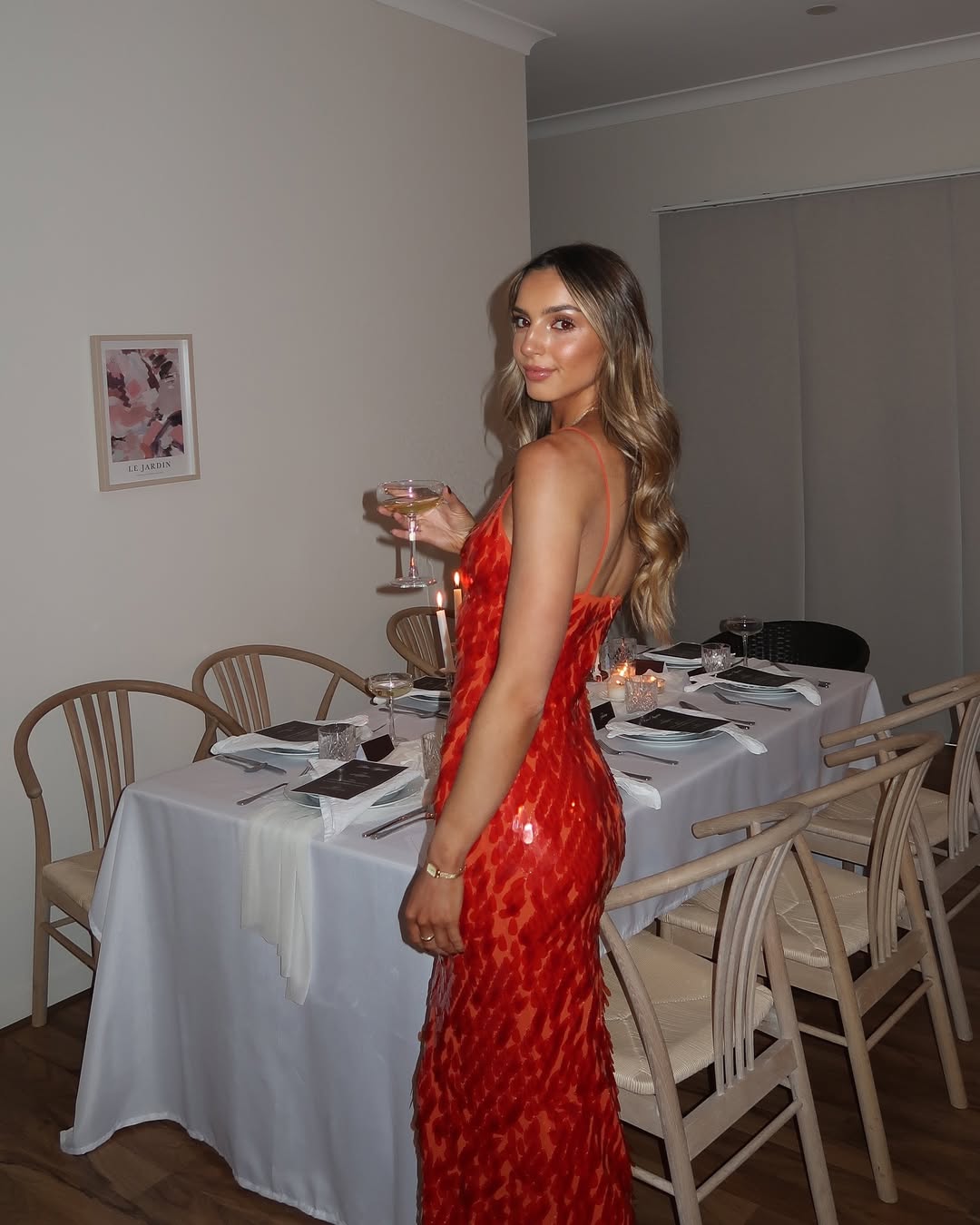 Lucerine – Sequin shimmer – Plunge backless gown-15151291629952-Santi Vento Atelier