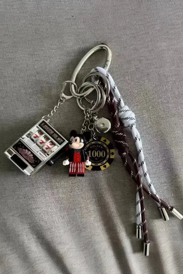 Lucky Slot – Playful design – Bag charm-15137985462656-Santi Vento Atelier