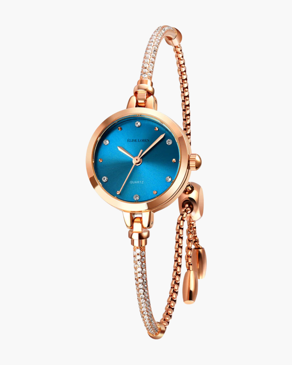 Luna Belle – Elegant bangle style – Bracelet watch-15137987002752-Santi Vento Atelier