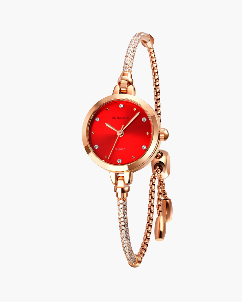 Luna Belle – Elegant bangle style – Bracelet watch-15137987002752-Santi Vento Atelier