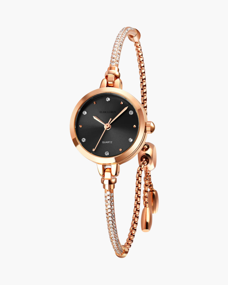 Luna Belle – Elegant bangle style – Bracelet watch-15137987002752-Santi Vento Atelier