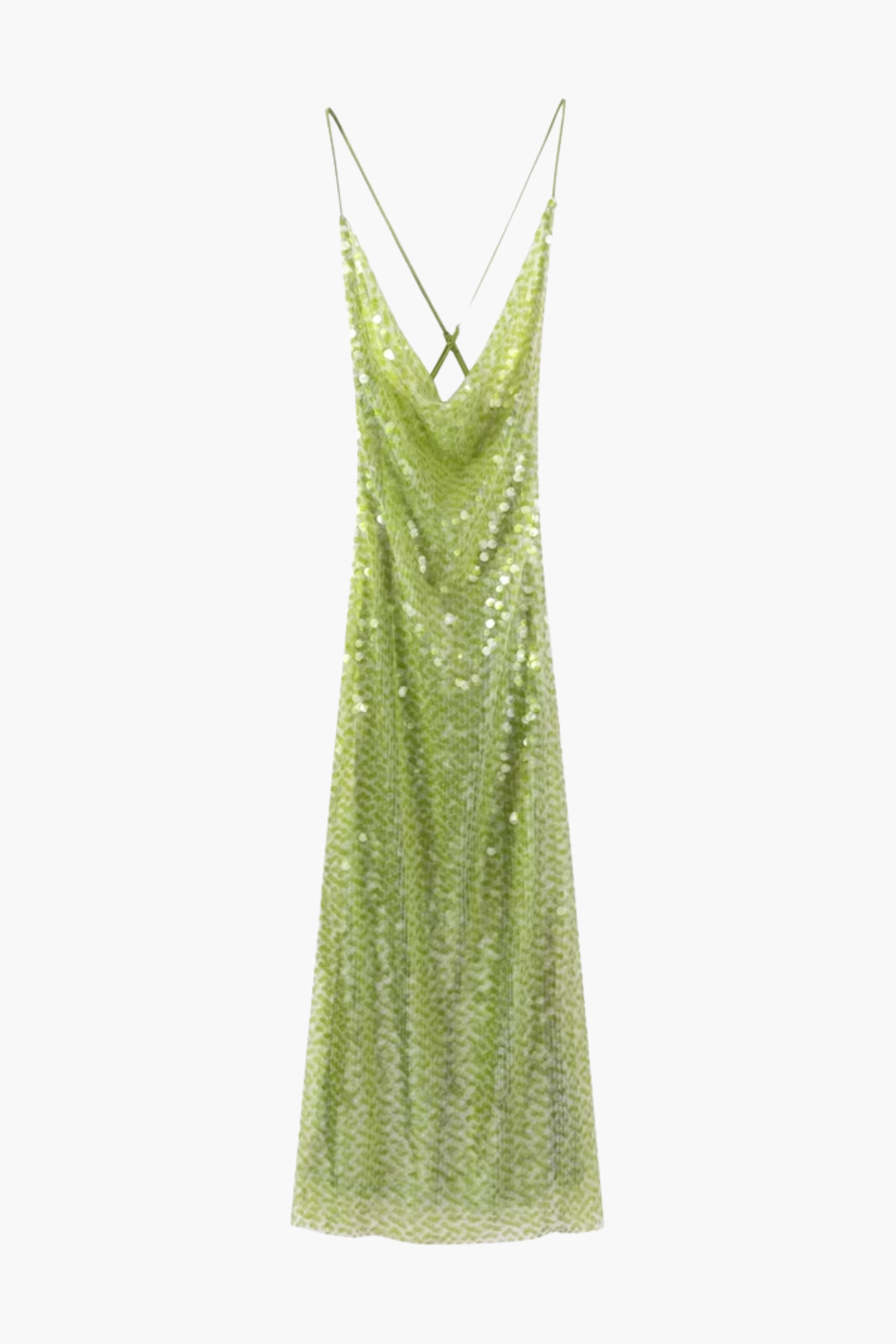 Lustrelisse – Sequin shimmer – Strappy evening gown-15151055700352-Santi Vento Atelier