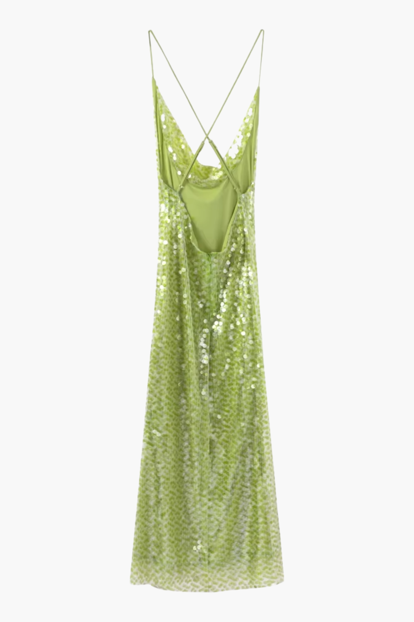 Lustrelisse – Sequin shimmer – Strappy evening gown-15151055700352-Santi Vento Atelier