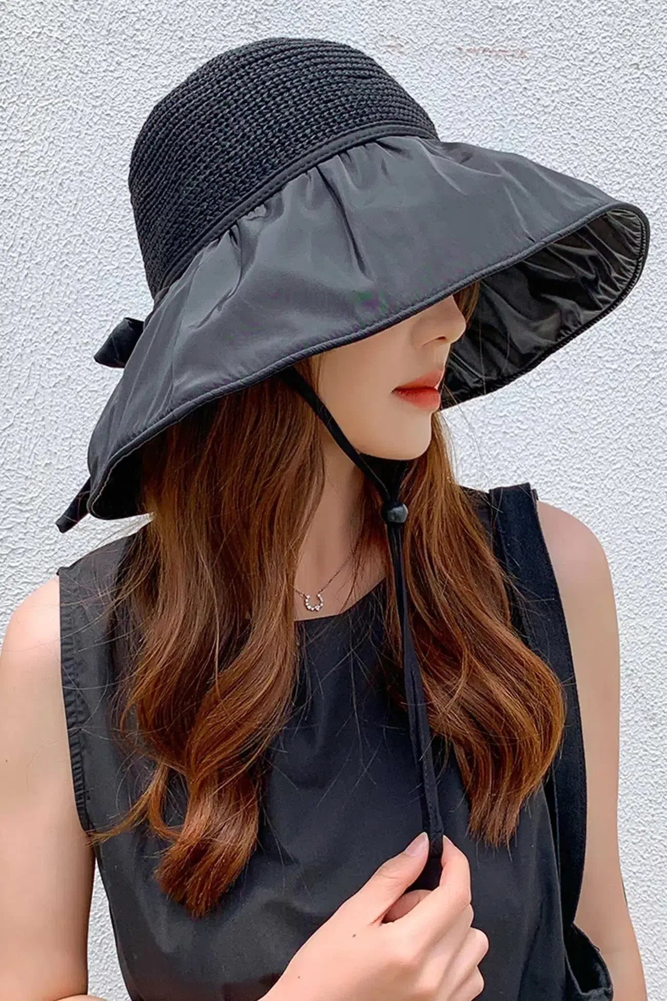 Martina – Breezy foldable – Sun hat-15137967735168-Santi Vento Atelier