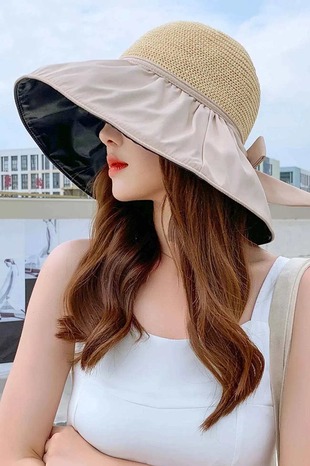 Martina – Breezy foldable – Sun hat-15137967735168-Santi Vento Atelier