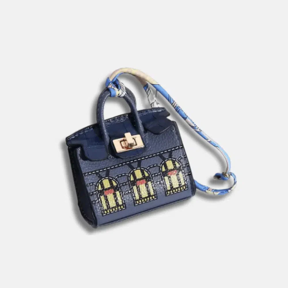 Mini – Sleek minimalist design – Bag charm-15137984971136-Santi Vento Atelier