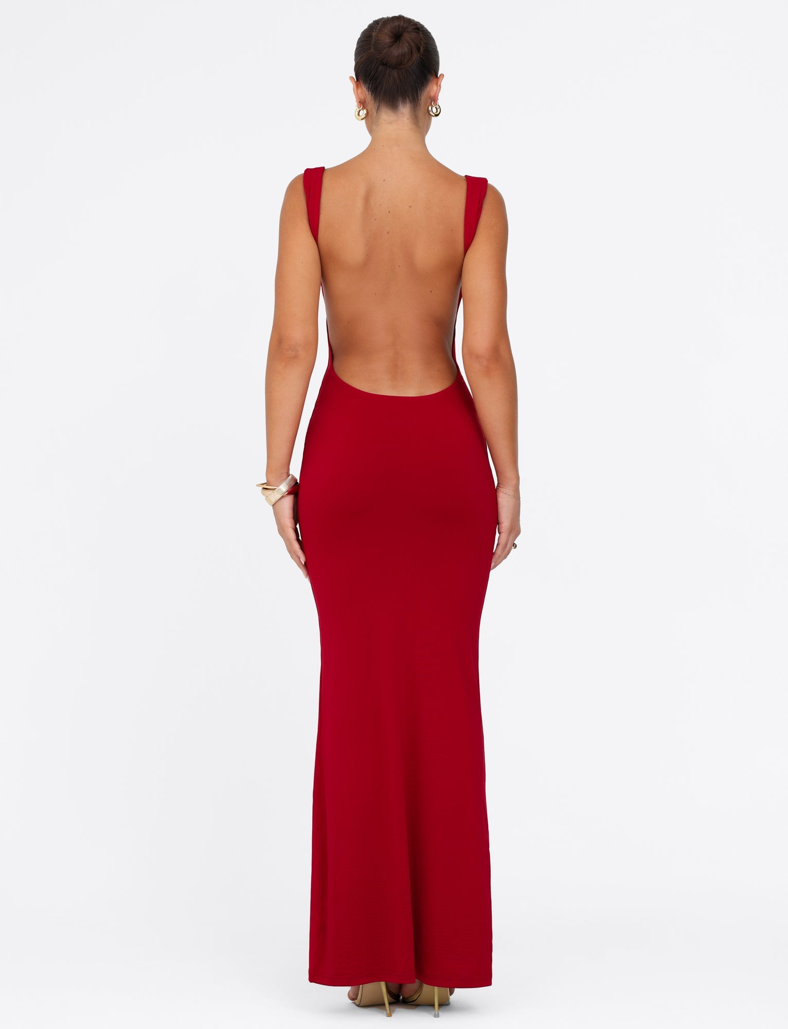 Morana – Open back silhouette – Maxi dress-15147633443200-Santi Vento Atelier