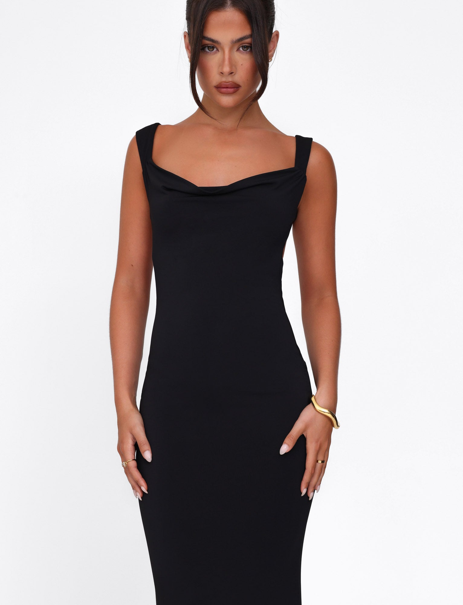 Morana – Open back silhouette – Maxi dress-15147633443200-Santi Vento Atelier