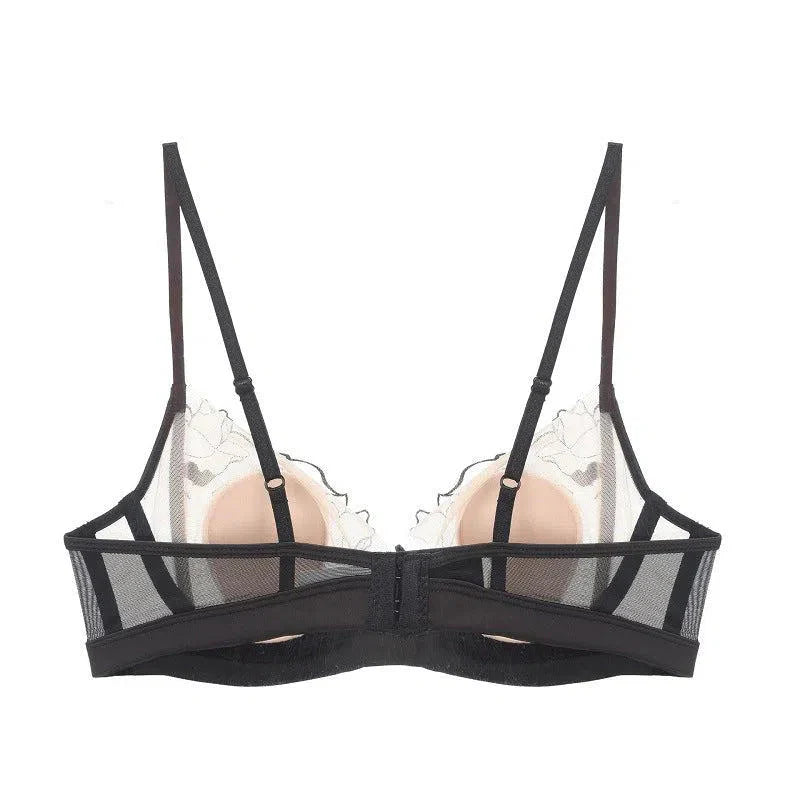 Nivara – Mesh floral – Lingerie set-15138004828544-Santi Vento Atelier