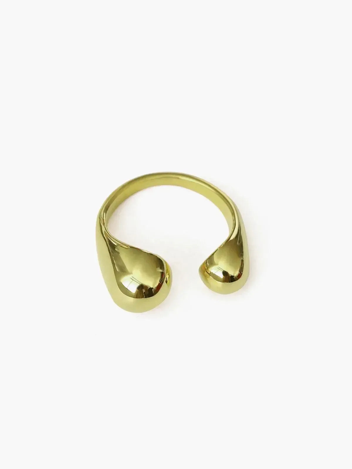Noxara – Minimalist design – Gold-plated ring-15137988477312-Santi Vento Atelier
