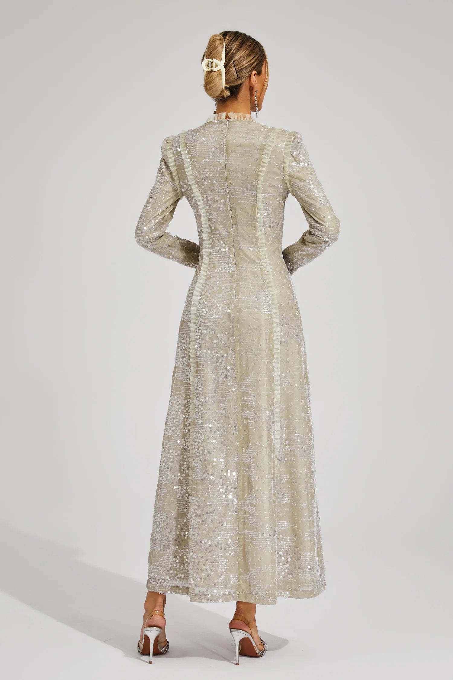 Virelia – Sequin elegance – Maxi dress-15147056824704-Santi Vento Atelier