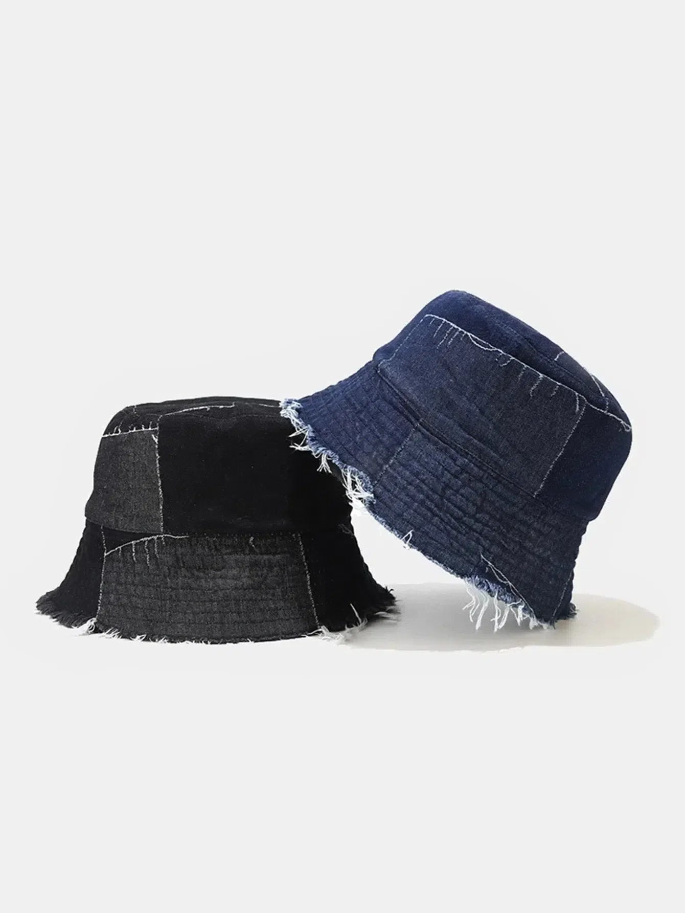 Orivette – Spliced reversible – Bucket hat-15137968062848-Santi Vento Atelier