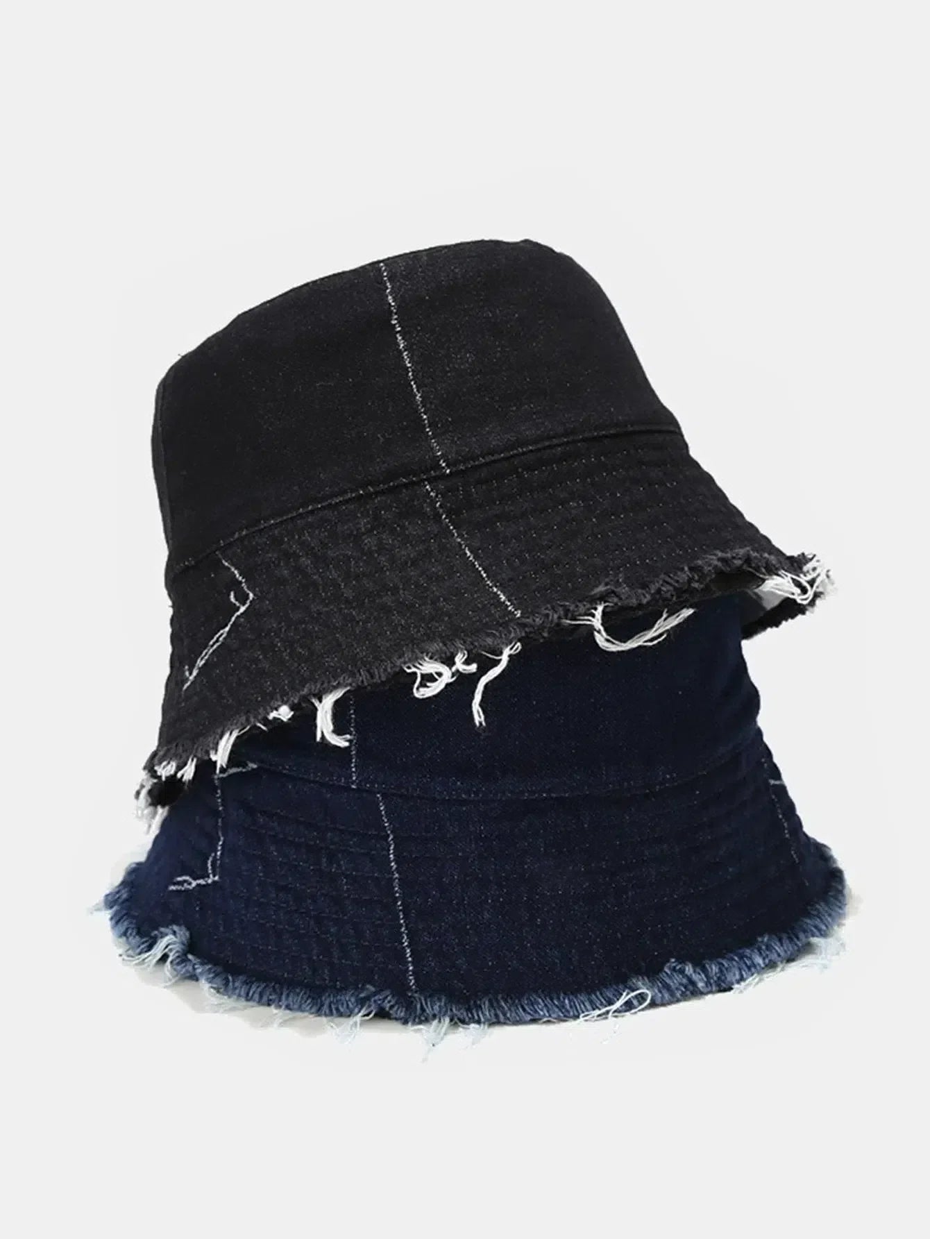 Orivette – Spliced reversible – Bucket hat-15137968062848-Santi Vento Atelier