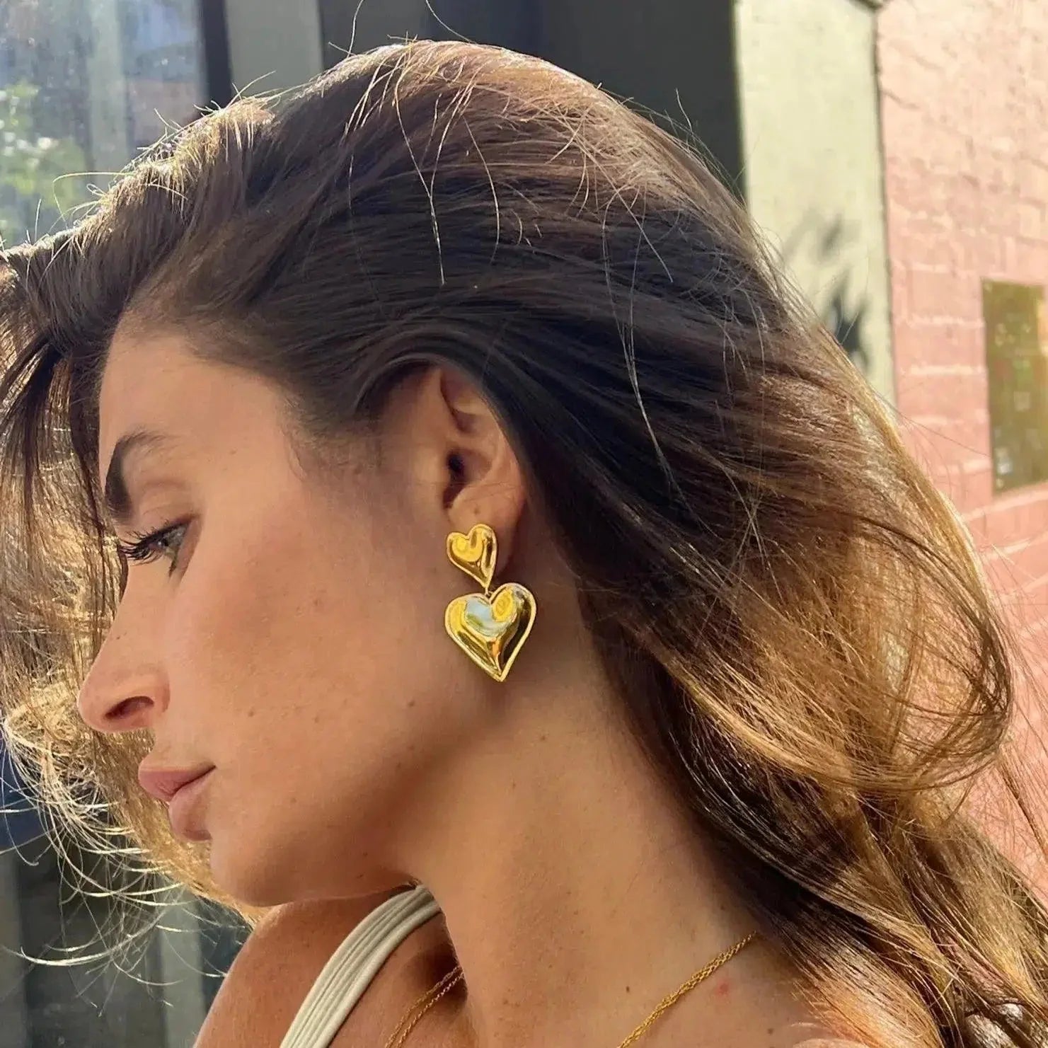Passione – Double-heart design – Earrings-15137989820800-Santi Vento Atelier