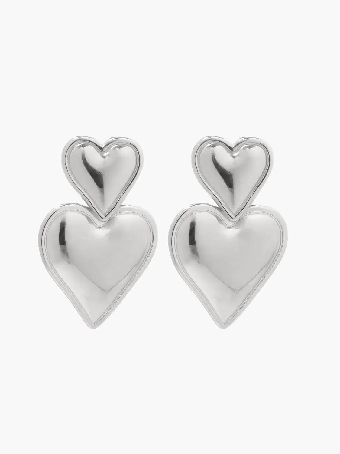 Passione – Double-heart design – Earrings-15137989820800-Santi Vento Atelier