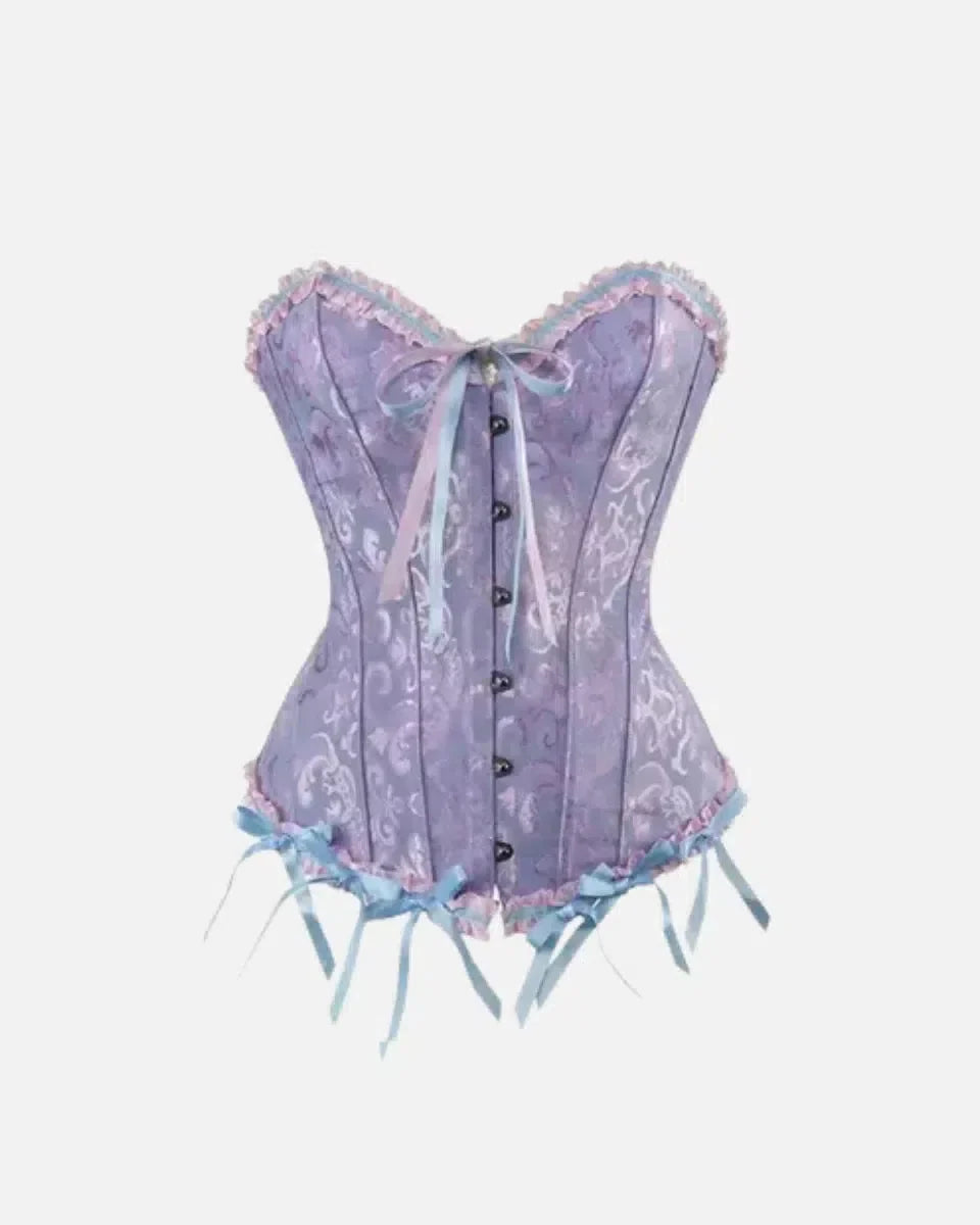Perrine – Strappy cross-back – Corset top-15140898111872-Santi Vento Atelier