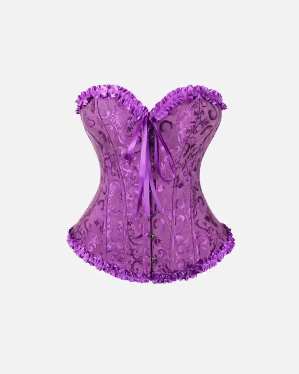 Perrine – Strappy cross-back – Corset top-15140898111872-Santi Vento Atelier