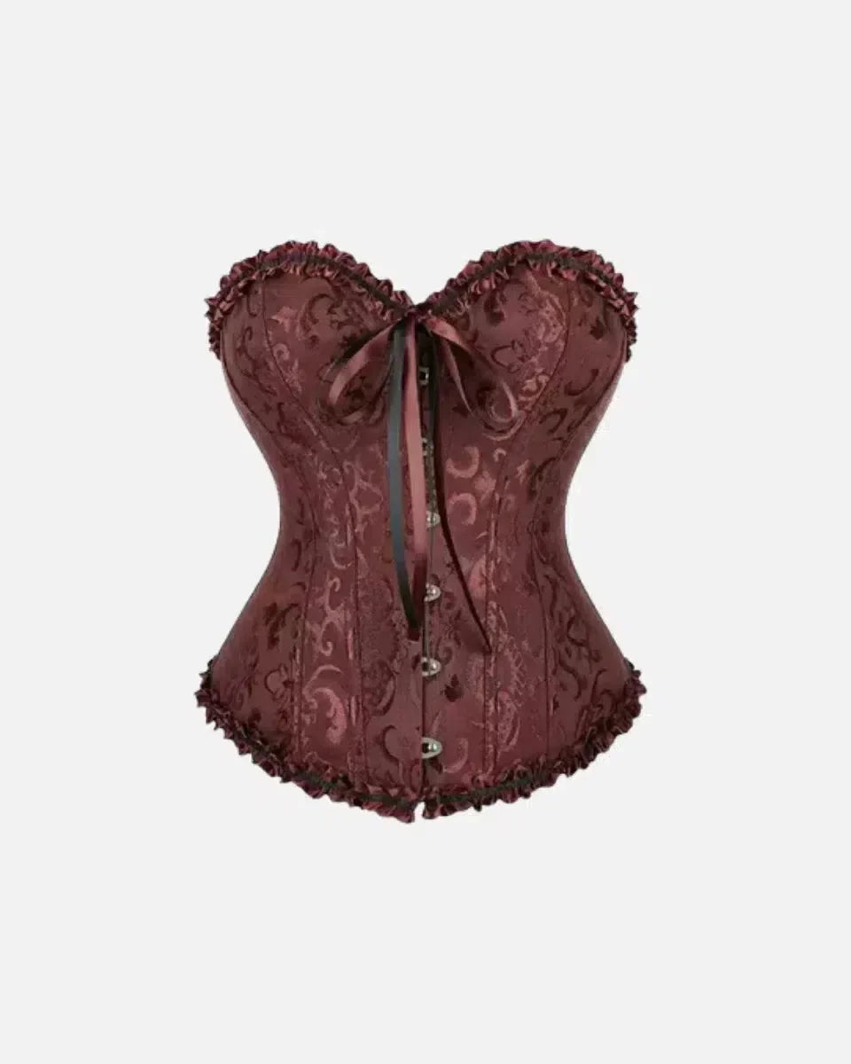 Perrine – Strappy cross-back – Corset top-15140898111872-Santi Vento Atelier