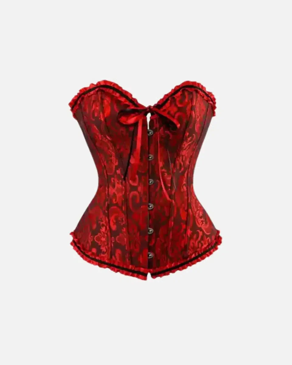 Perrine – Strappy cross-back – Corset top-15140898111872-Santi Vento Atelier