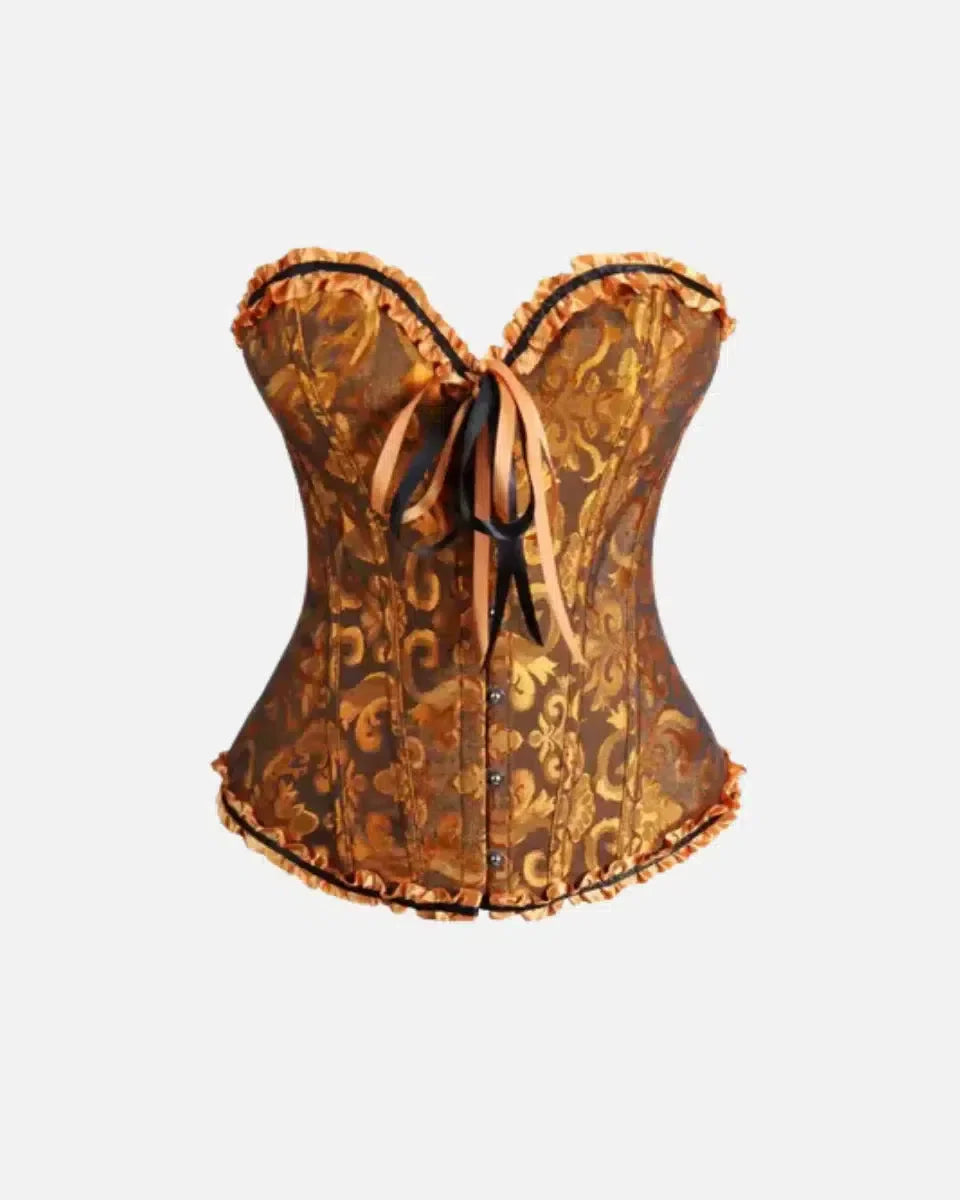 Perrine – Strappy cross-back – Corset top-15140898111872-Santi Vento Atelier