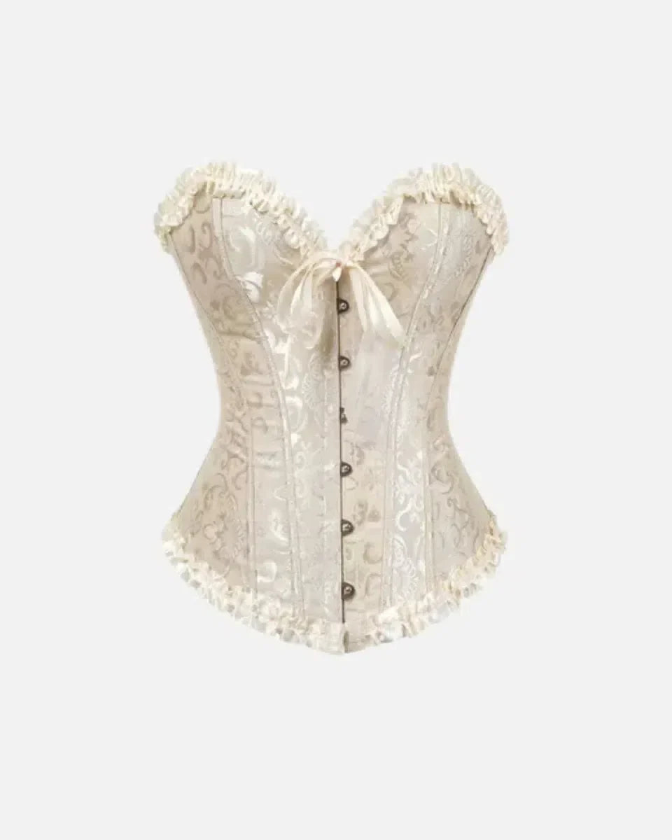 Perrine – Strappy cross-back – Corset top-15140898111872-Santi Vento Atelier