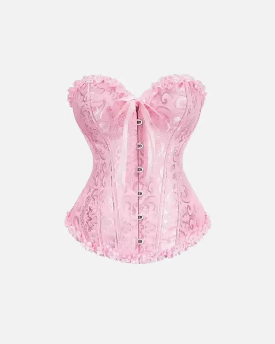 Perrine – Strappy cross-back – Corset top-15140898111872-Santi Vento Atelier