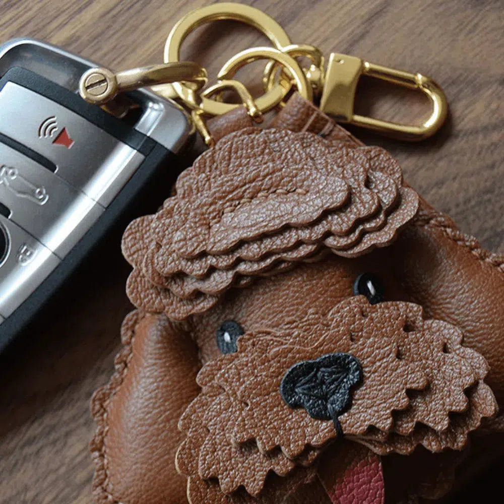 Poodle – Chic poodle design – Bag charm-15137985167744-Santi Vento Atelier