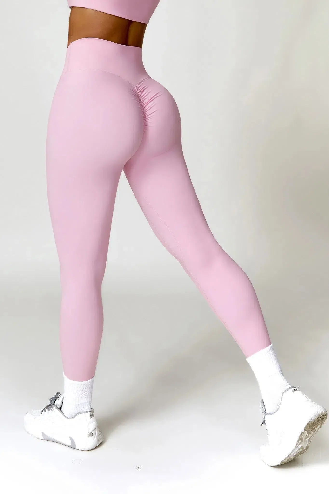 Prisca – Four-way stretch – Sculpting gym leggings-15138001748352-Santi Vento Atelier