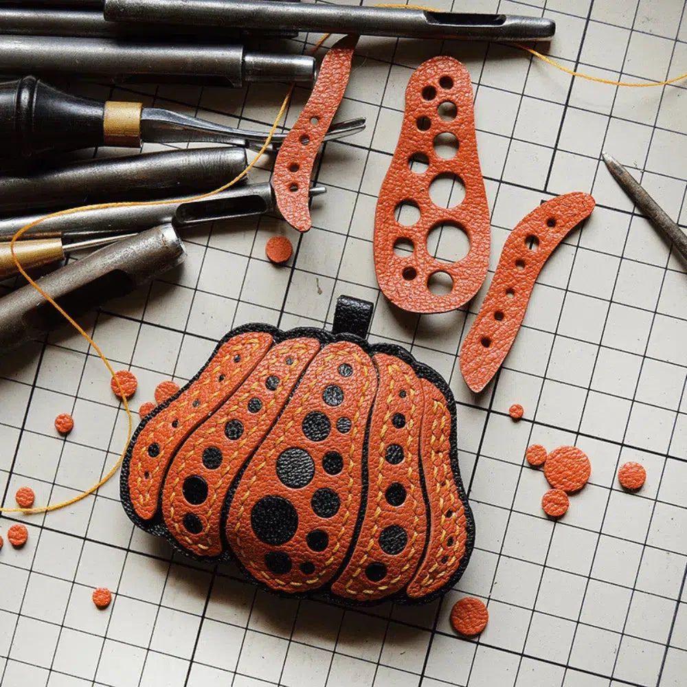 Pumpkin – Festive design – Bag charm-15137986150784-Santi Vento Atelier