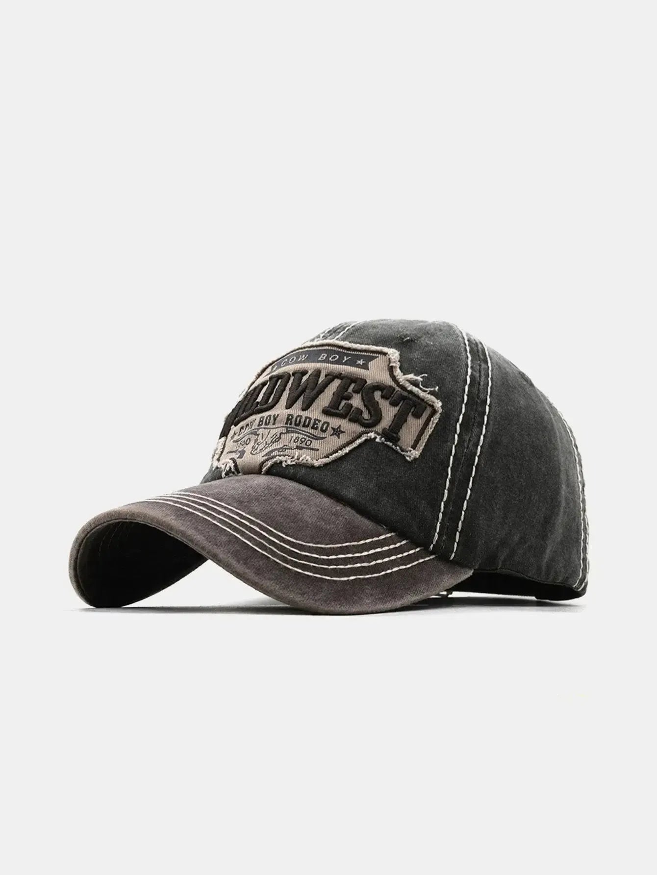 Ravessa – Western-inspired – Distressed cap-15137968324992-Santi Vento Atelier
