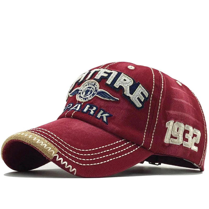 Redmonti – Vintage embroidery – Baseball cap-15144695366016-Santi Vento Atelier