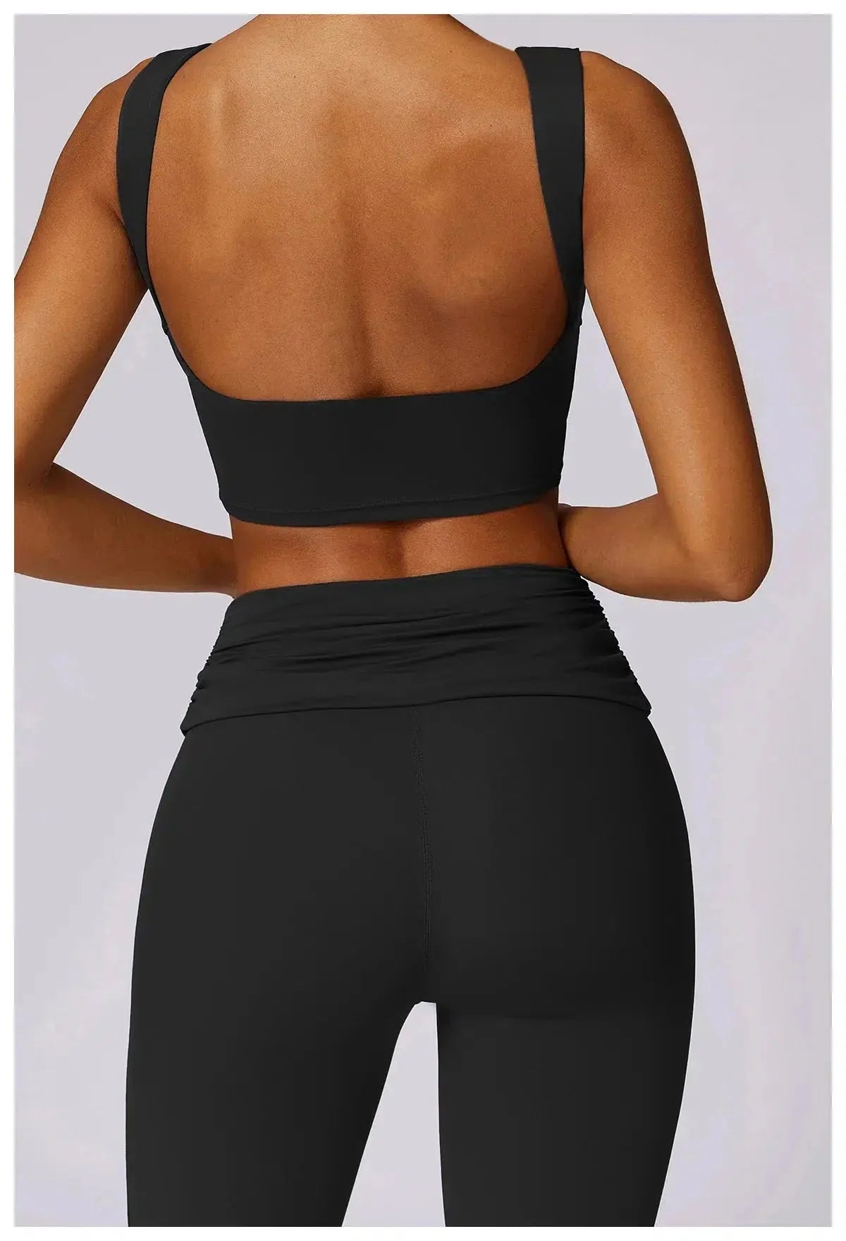 Renata – Padded tank top – Flared gym set-15138003190144-Santi Vento Atelier