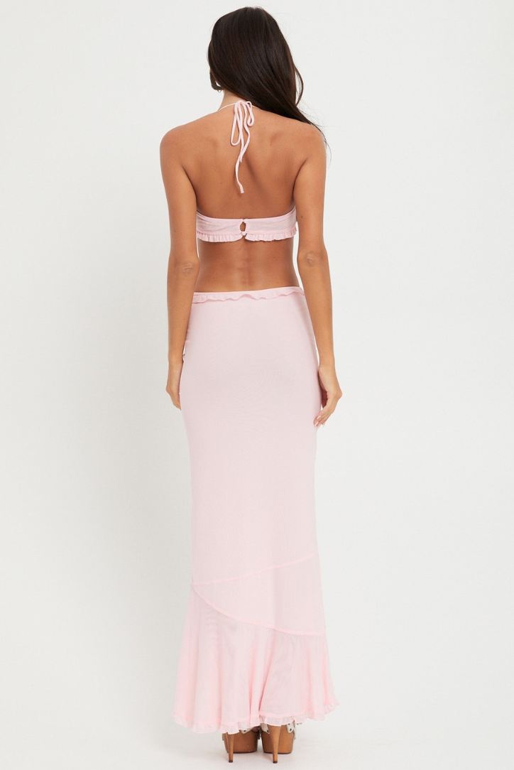 Rosabella – Rosette trim – Ruched co-ord set-15157952577920-Santi Vento Atelier