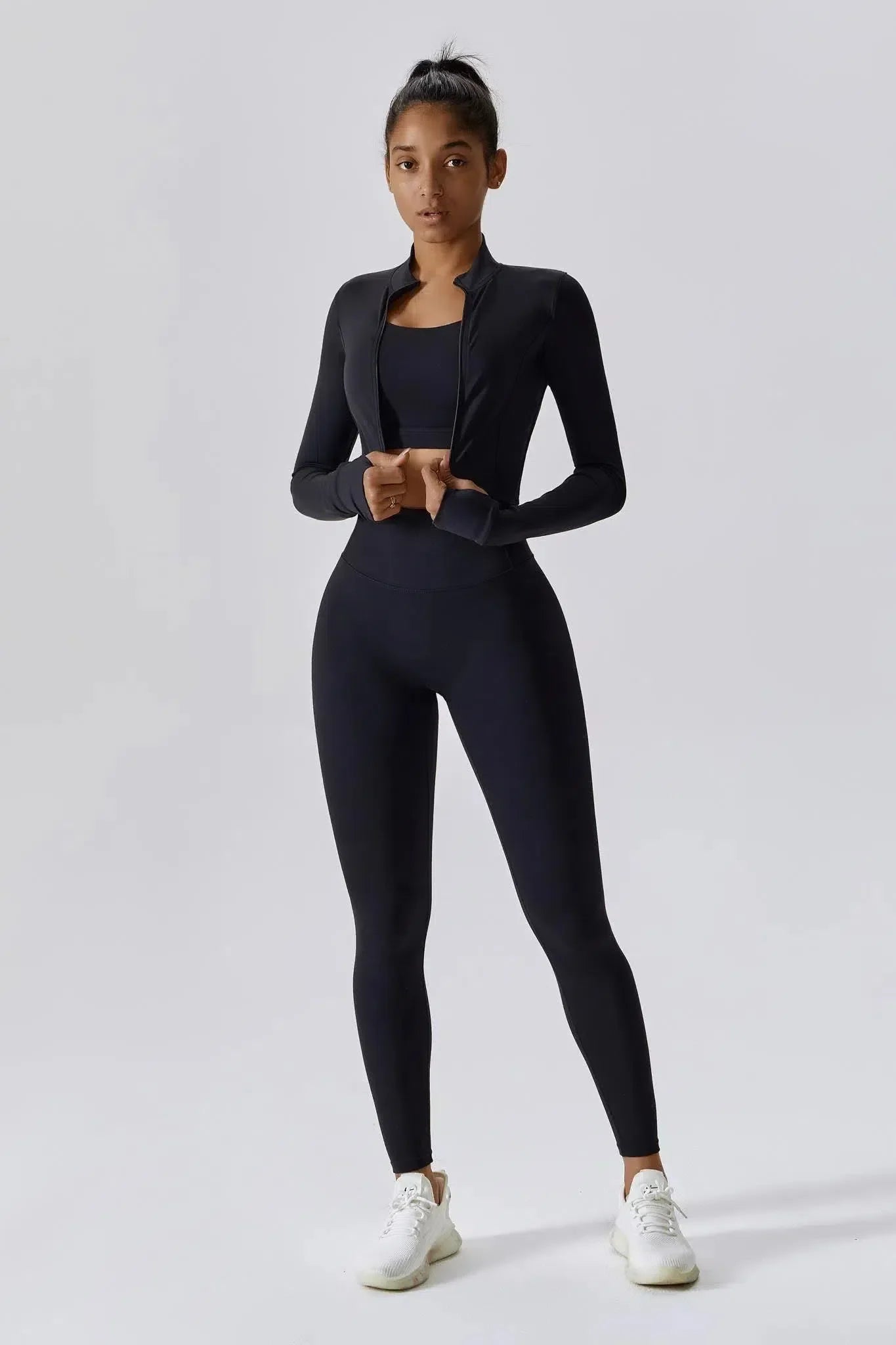 Salvatrice – 3-piece set – Sculpting activewear-15138002764160-Santi Vento Atelier