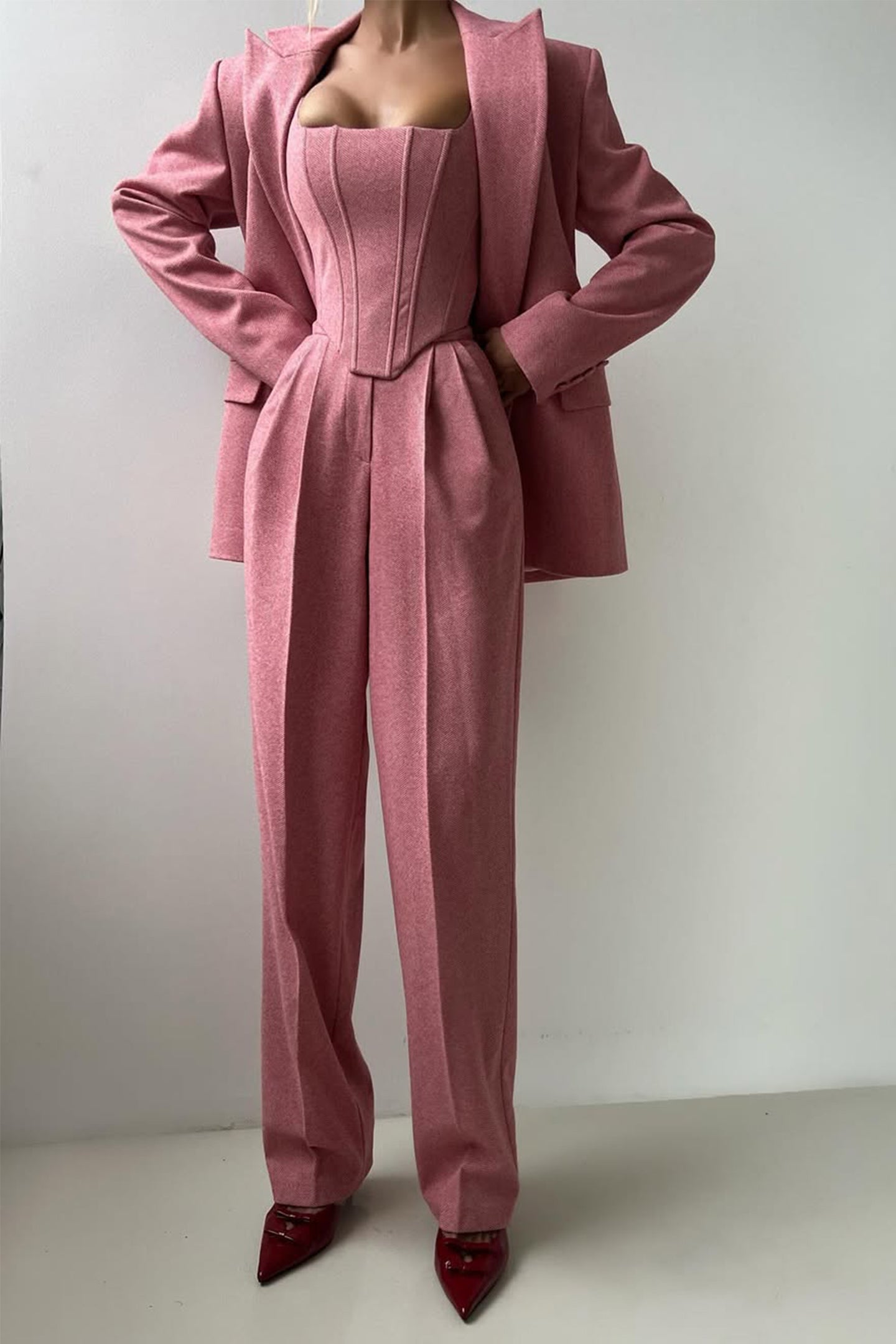 Georgia – Power refined – Blazer set-15140896276864-Santi Vento Atelier
