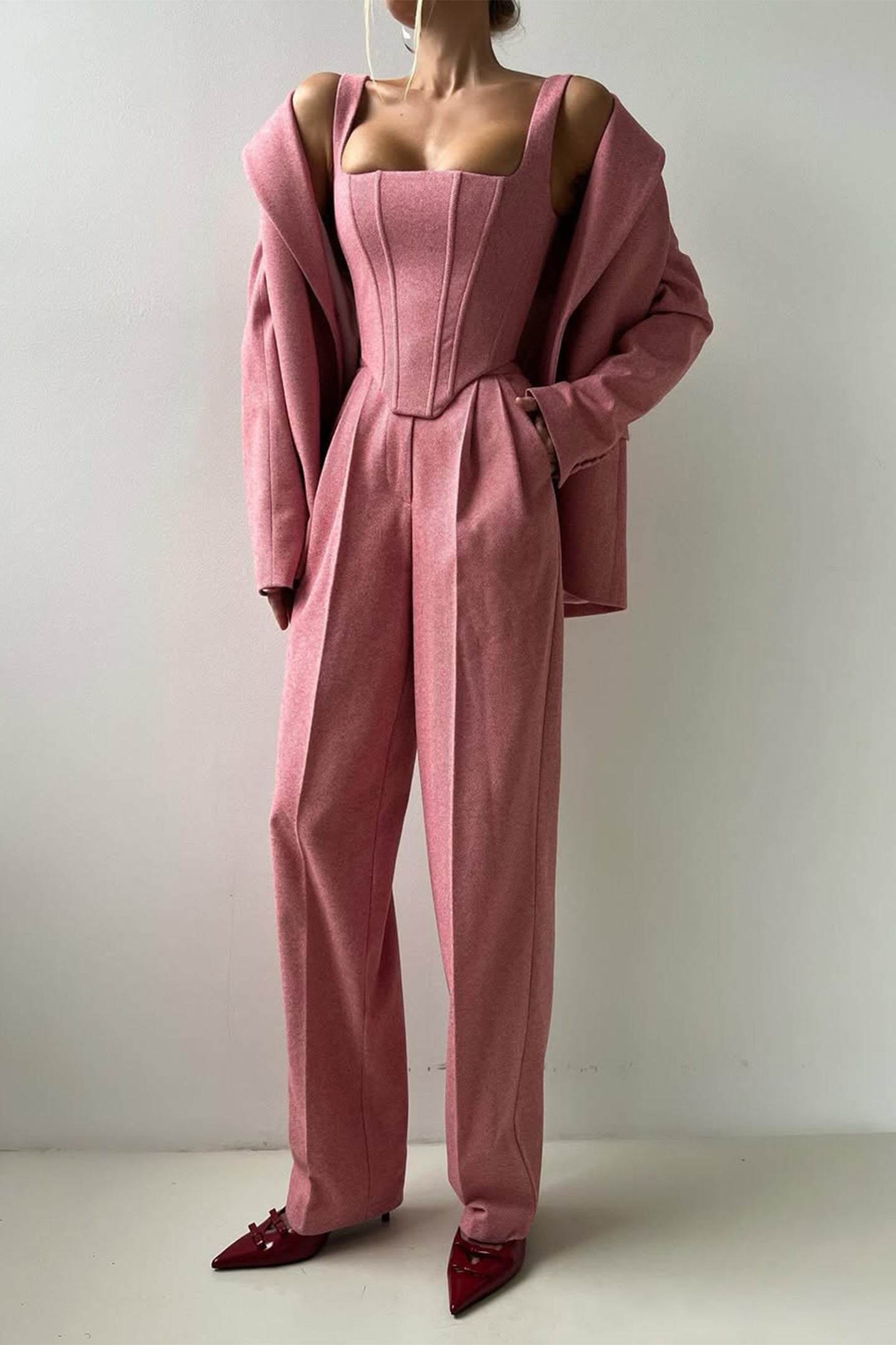 Georgia – Power refined – Blazer set-15140896276864-Santi Vento Atelier