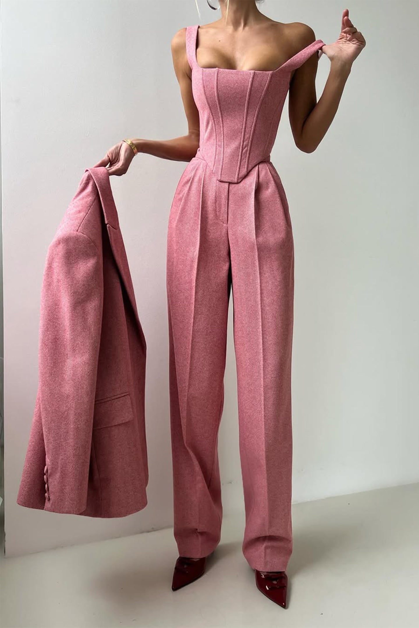 Georgia – Power refined – Blazer set-15140896276864-Santi Vento Atelier